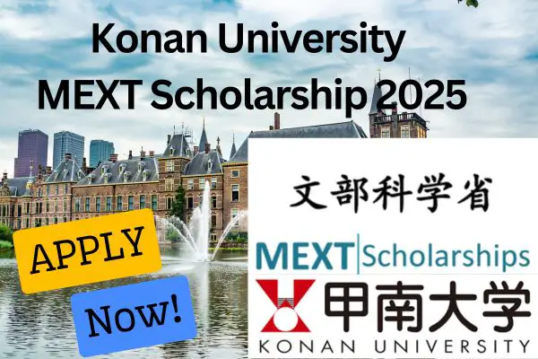 Konan University MEXT Scholarship
