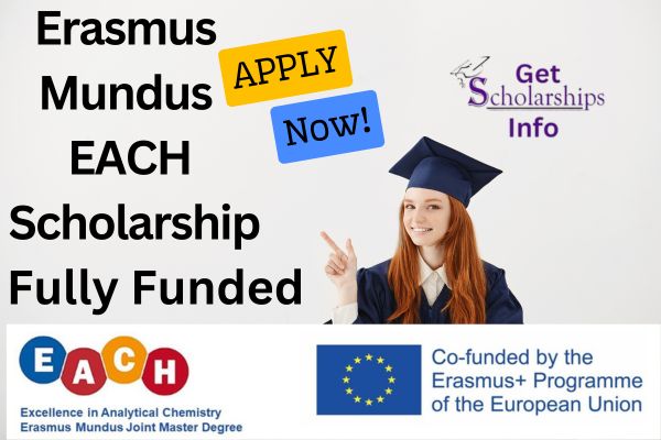 Erasmus Mundus EACH Scholarship
