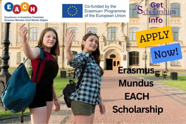 Erasmus Mundus EACH Scholarship
